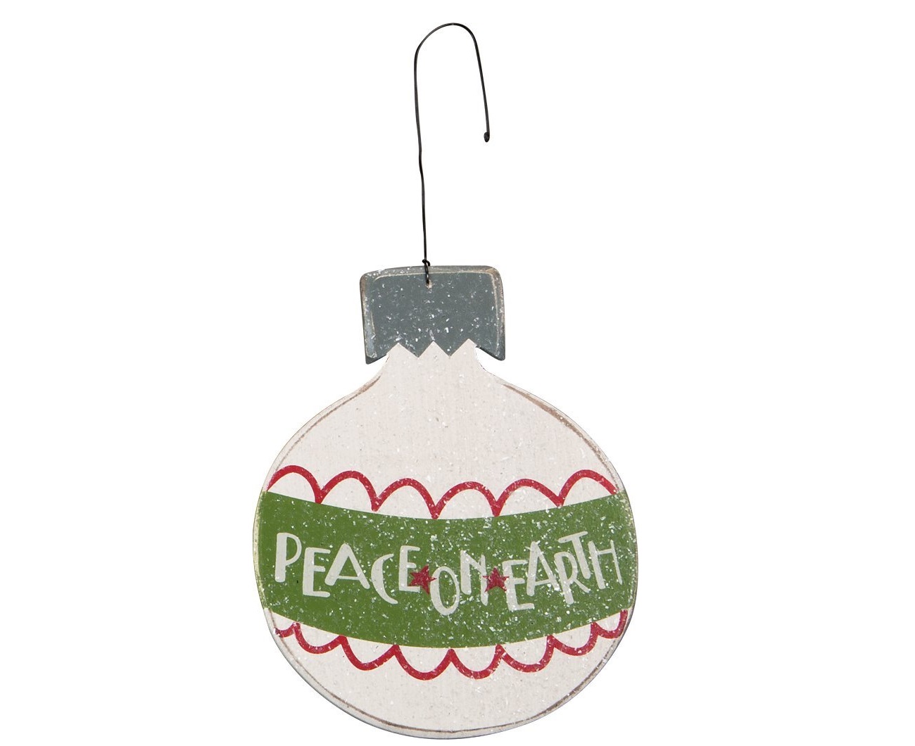 Limited Edition Acrylic Ornament: Peace On Earth