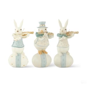 Bunny Rabbit Figurines (Set of 3)